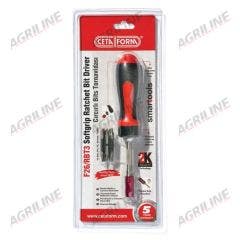11 Piece Ratchet Bit Driver & Bit Set