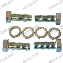 Massey Ferguson 135 Tractor Front Weight frame carrier fixing kit Bolts washers